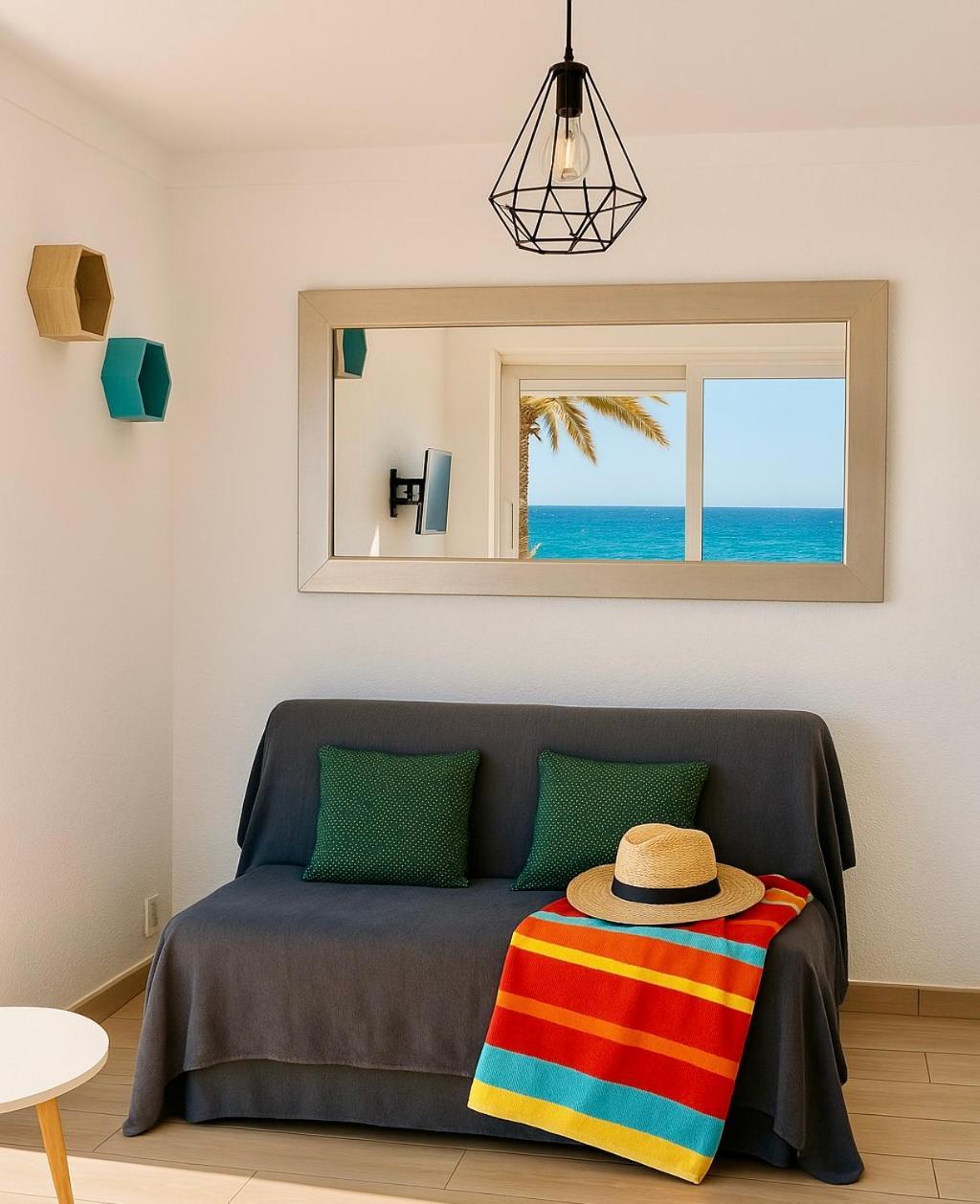 "Plage" Splendide Vue Mer Depuis La Chambre Et Le Salon Cuisine, 20M De La Plage! Кане Экстерьер фото