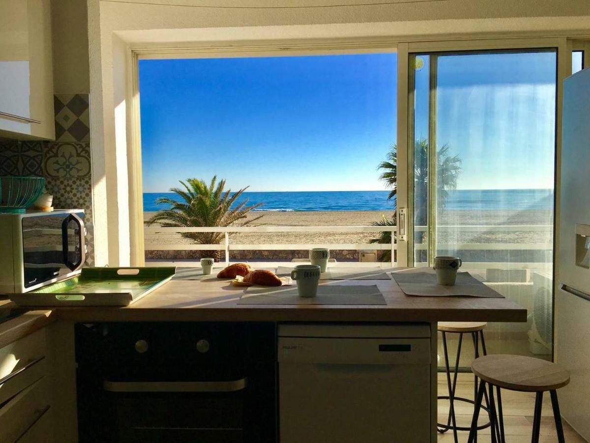 "Plage" Splendide Vue Mer Depuis La Chambre Et Le Salon Cuisine, 20M De La Plage! Кане Экстерьер фото